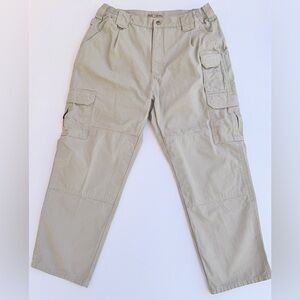 Men’s 5.11 Tactical Cargo Pants Light Khaki Size 36 x 30